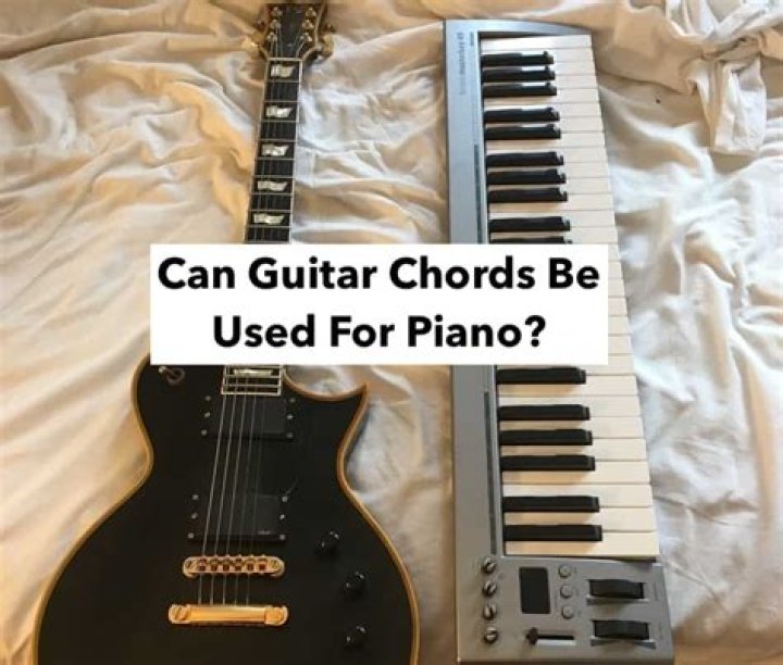 Can guitar chords be used for piano?
