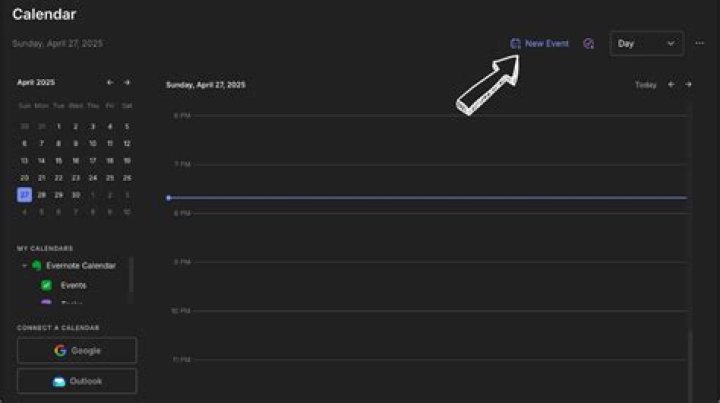 Can you connect Evernote to Calendar?