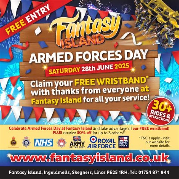 Can you pay on the day at Fantasy Island?