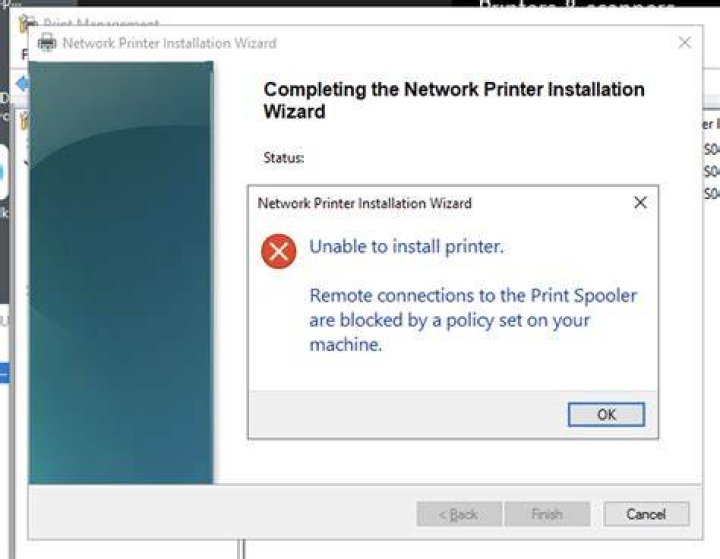 Can you use network printer installation wizard to install printers?