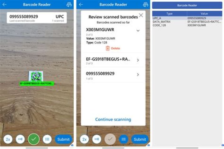 Does iPhone have a barcode reader?