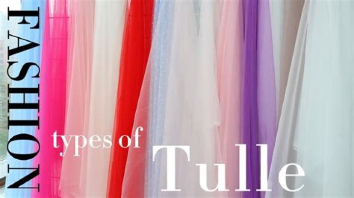 Does tulle come in different colors?