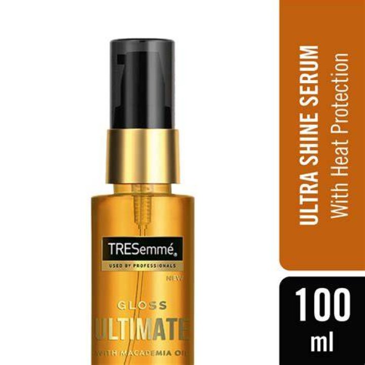 How can I make my hair serum shiny?