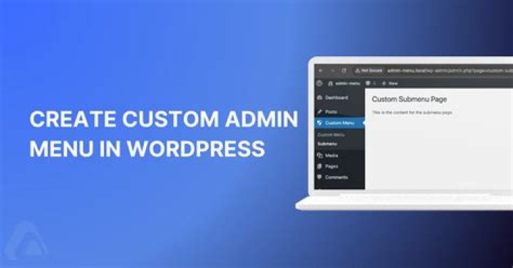 How do I enable the Admin menu in WordPress?