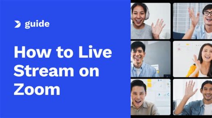 How do I join a live stream on Zoom?