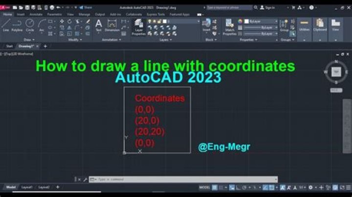 How do you enter coordinates in AutoCAD?