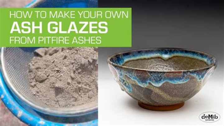 How do you make ash glaze?