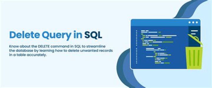 How do you run a SQL DELETE query?