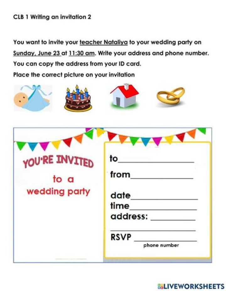 How do you write a party invitation sample?