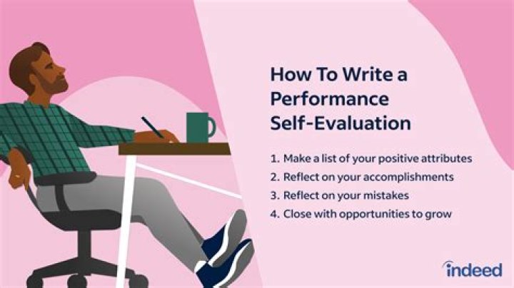 How do you write a self-evaluation for a manager?