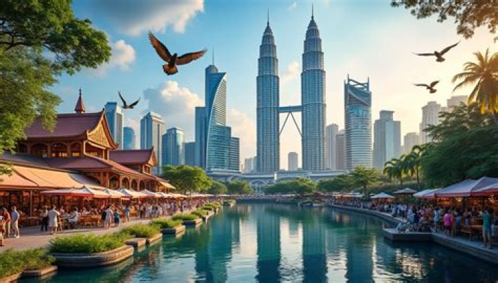 How far is the nearest beach from Kuala Lumpur?