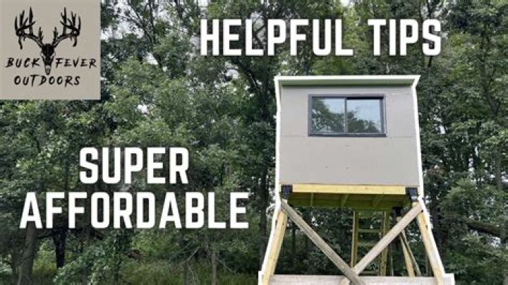 How high should I build my deer stand?
