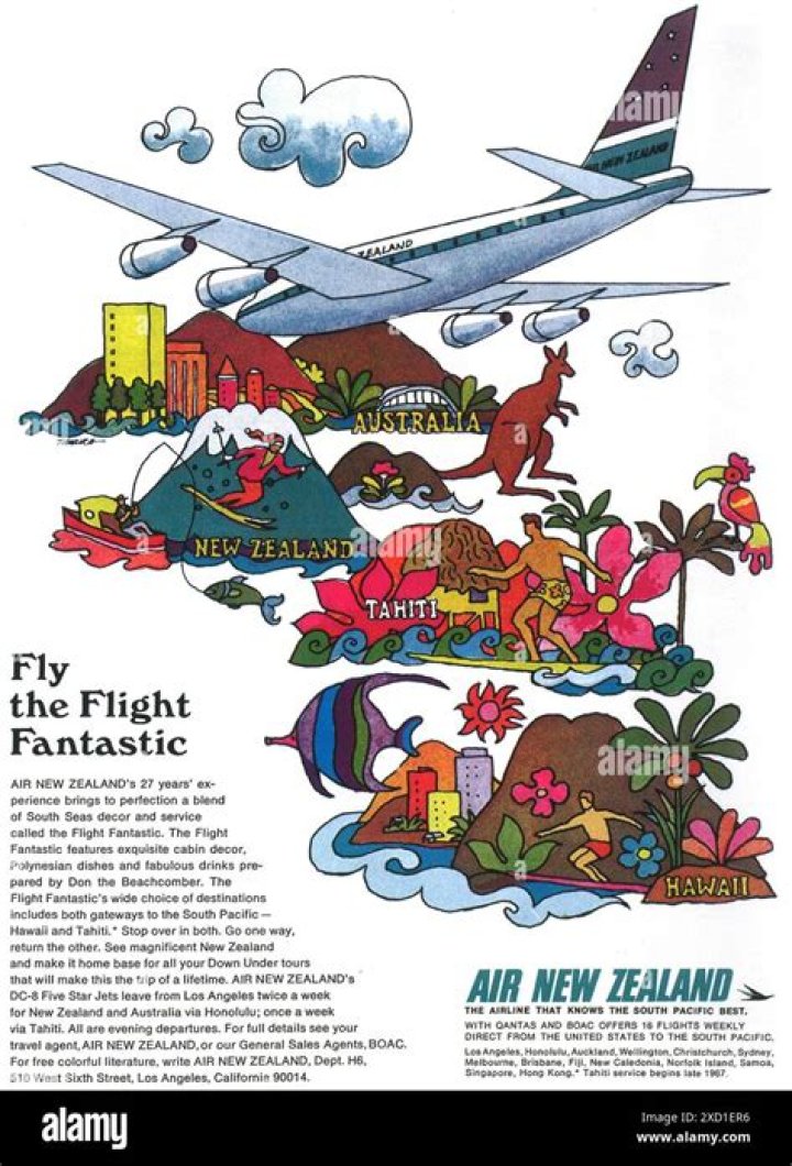 How many destinations does Air NZ fly to?