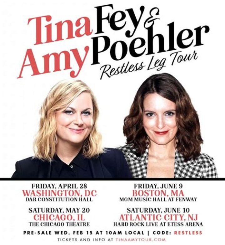 How many movies have Tina Fey and Amy Poehler done together?