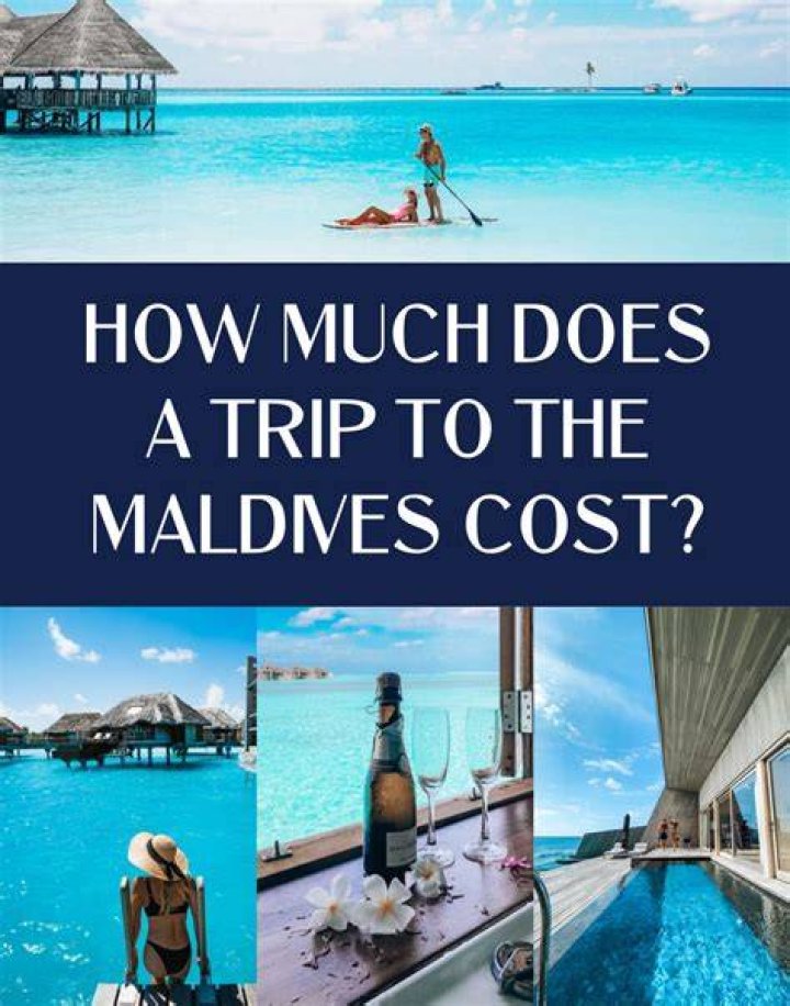 How much does the average trip to the Maldives cost?