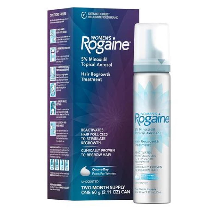 Is foam Rogaine better?