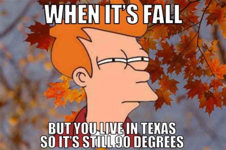 Is it still hot in October in Texas?