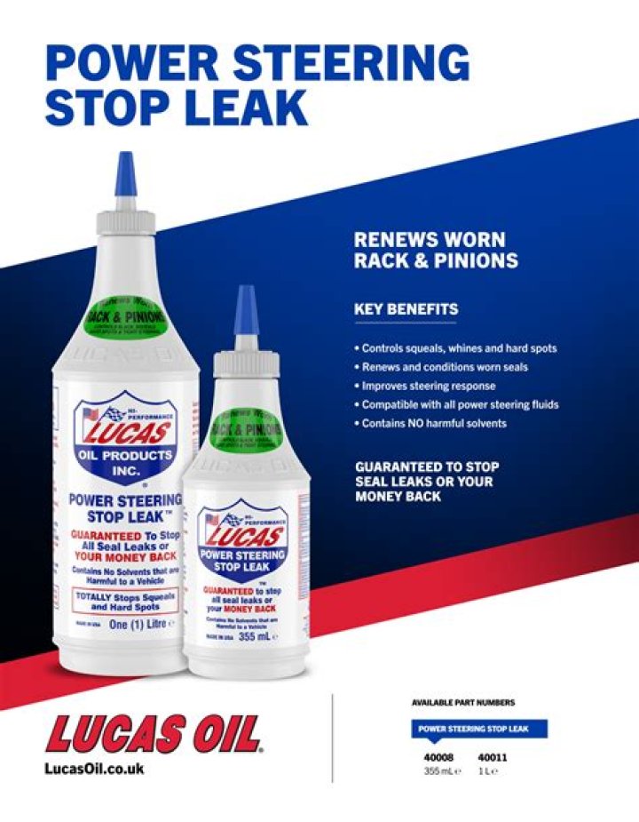 Is Lucas Stop Leak bad for your engine?