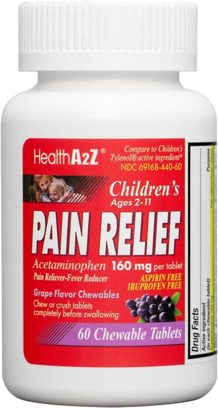 Is there acetaminophen in Pamprin?