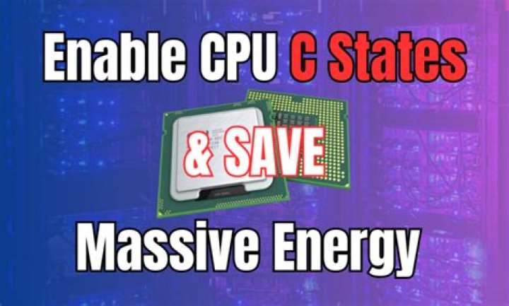 Should you enable CPU C States?