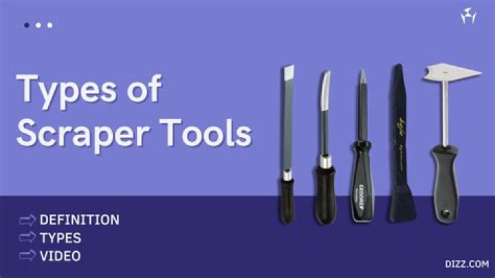 What are the 4 types of scrapers?