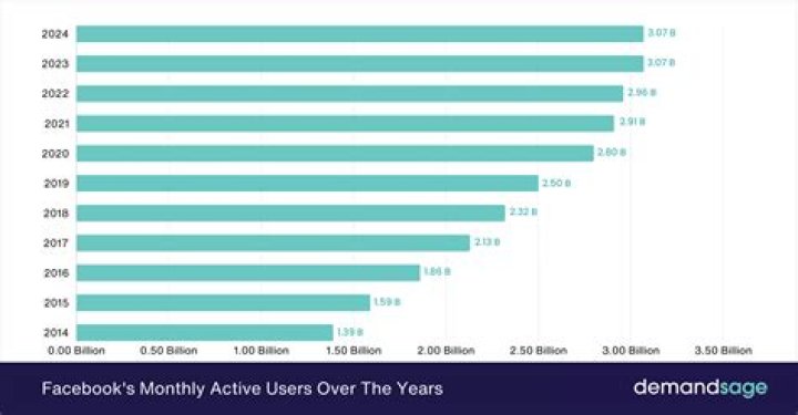 What are the ages of Facebook users?