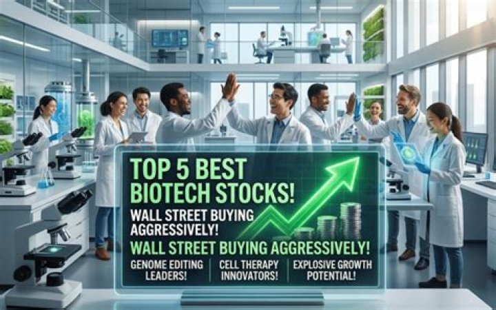 What are the top 5 biotech stocks to buy?