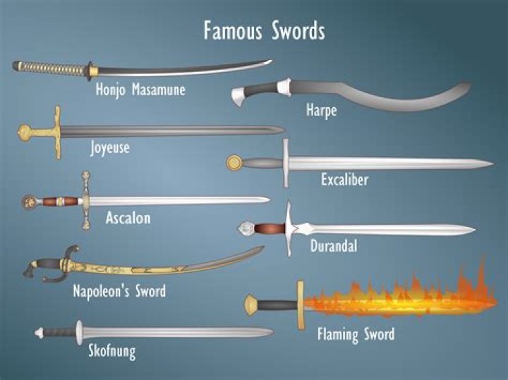 What are tiny swords called?