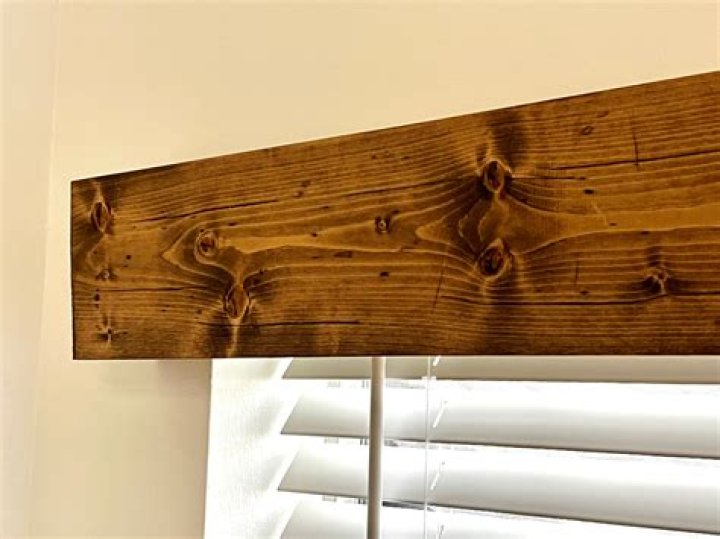 What are wood valances called?