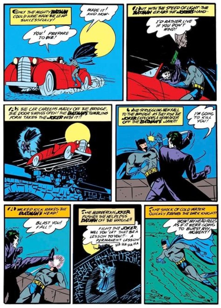 What Batman said to Alfred?
