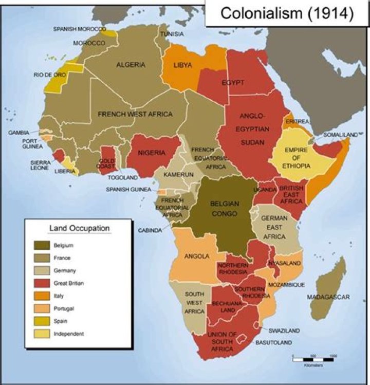 What countries had colonies in 1914?