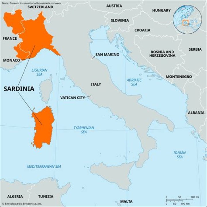What country does Sardinia belong to?