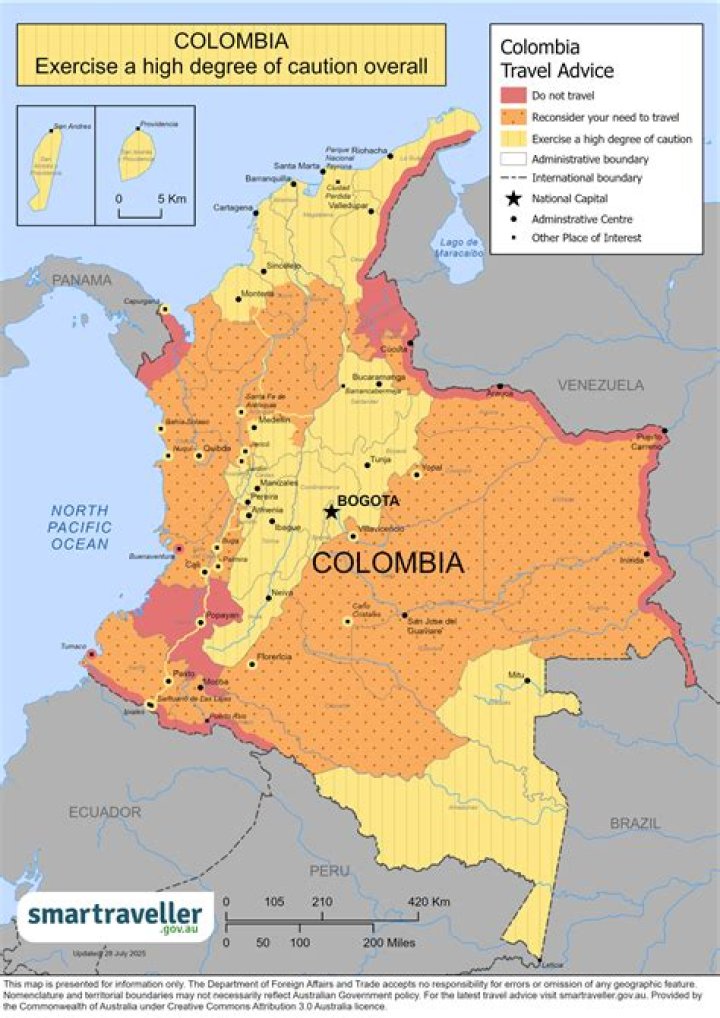 What country is Colombia located in?