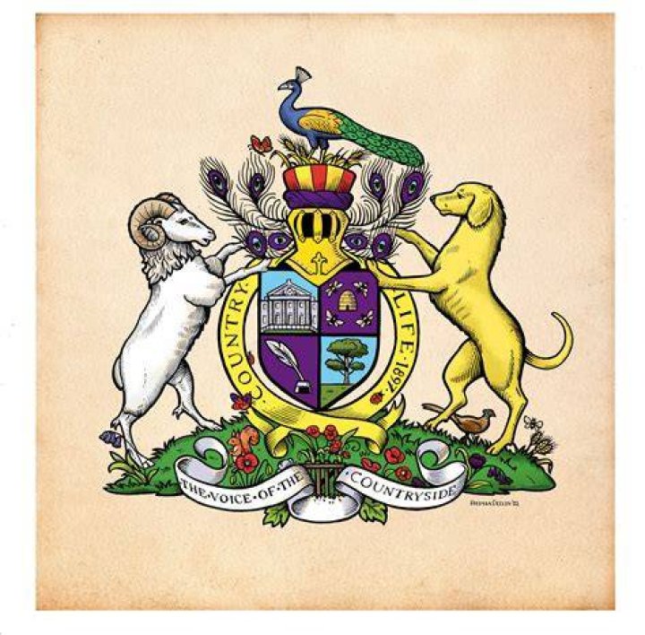 What do animals mean on a coat of arms?