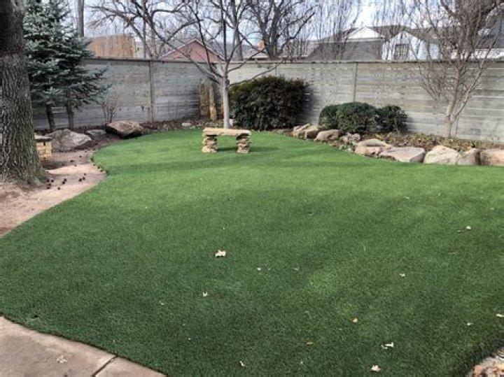 What do you put down under turf?