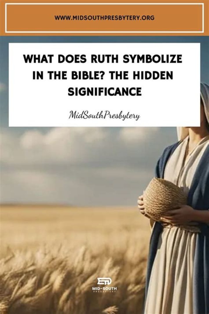 What does Ruth may symbolize?