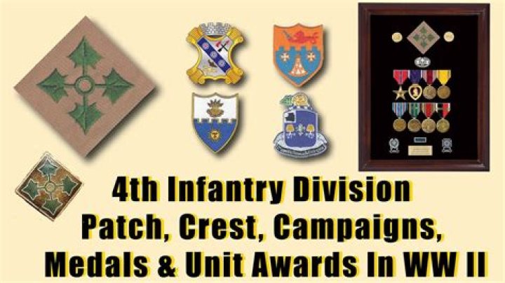 What does the 4th Infantry patch mean?