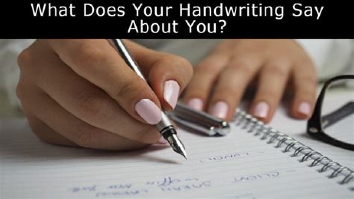 What does your handwriting say about your health?