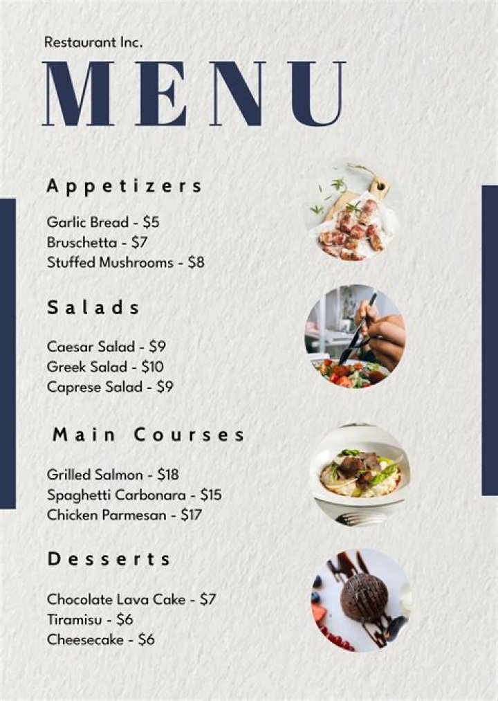 What is a menu cover?