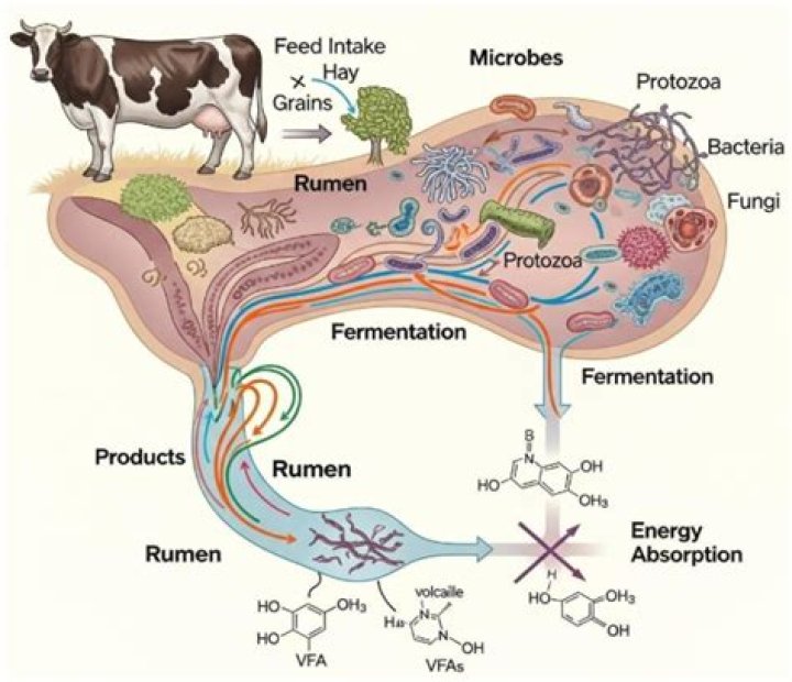 What is acidosis in ruminants?