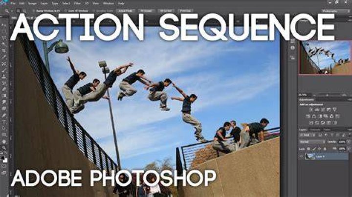 What is action sequence photography?
