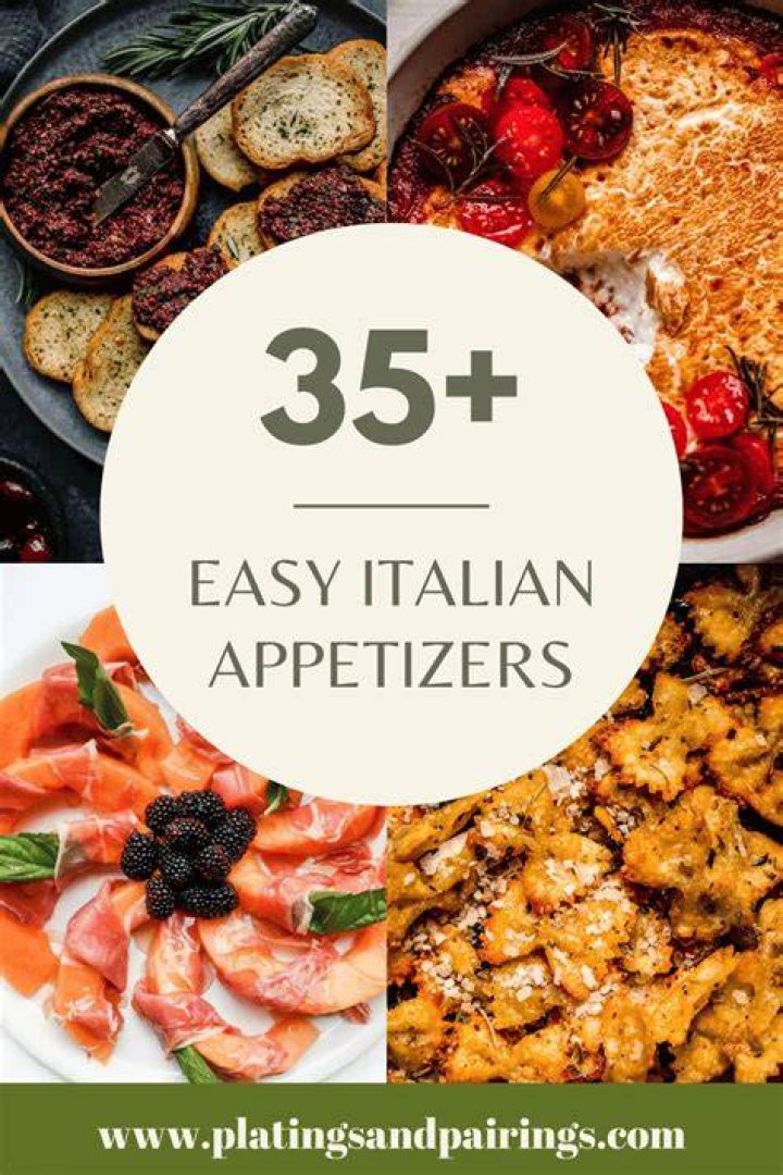 What is an Italian appetizers called?