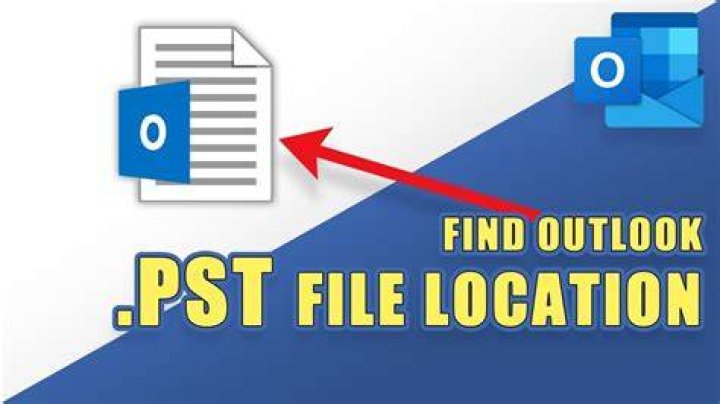 What is Outlook PST file used for?