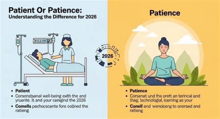 What is patient or patience?