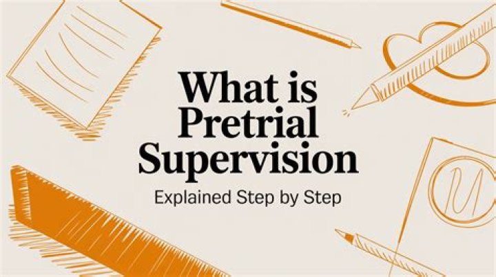 What is pretrial supervision?