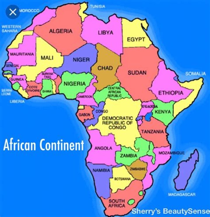 What is the African subcontinent?