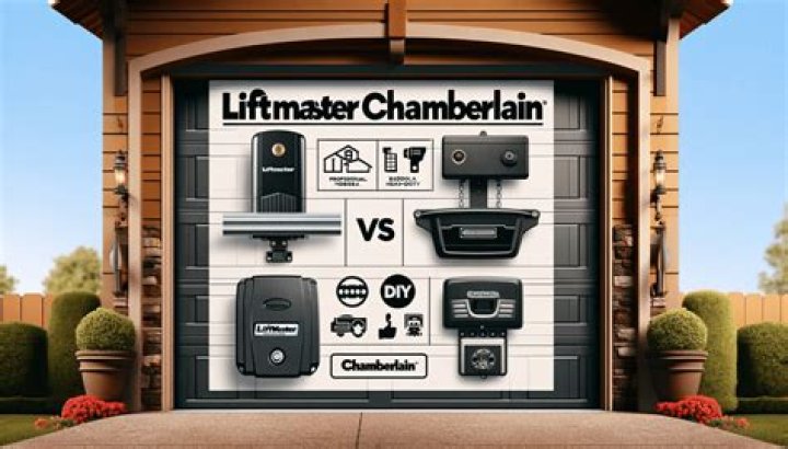 What is the difference between Chamberlain and LiftMaster?