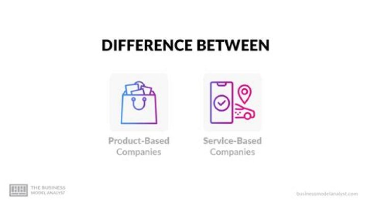 What is the difference between merchandising companies and service enterprises quizlet?