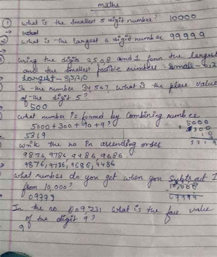 What is the largest 6 digit?