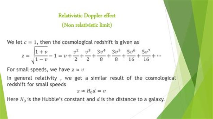 What is the non-relativistic limit?